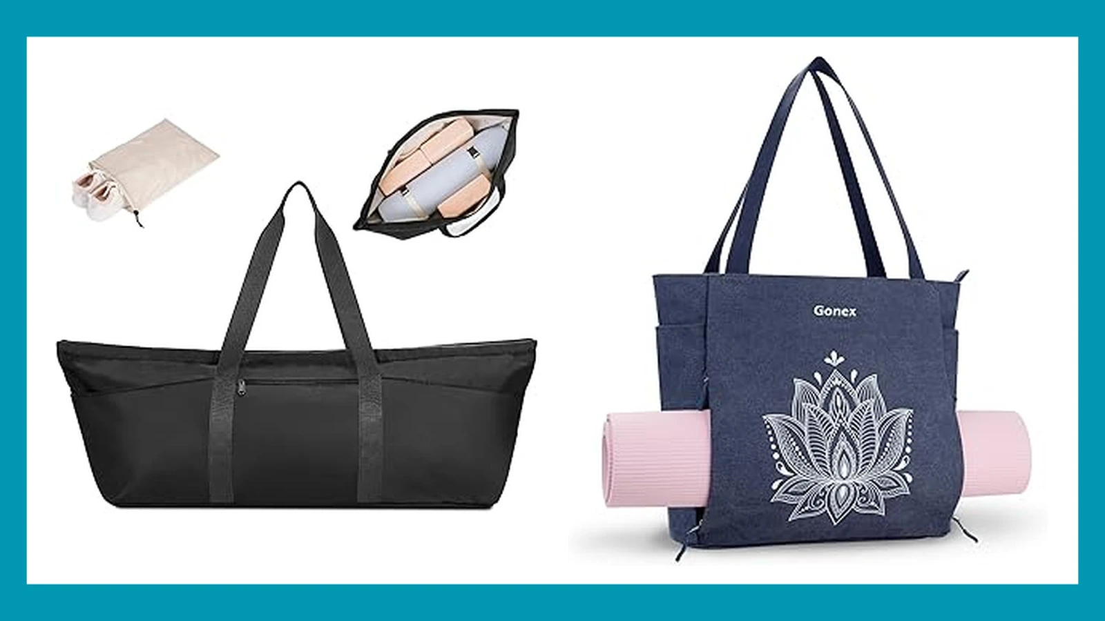 Top 10 Best Gym Bags with Yoga Mat Holders for Fitness Enthusiasts