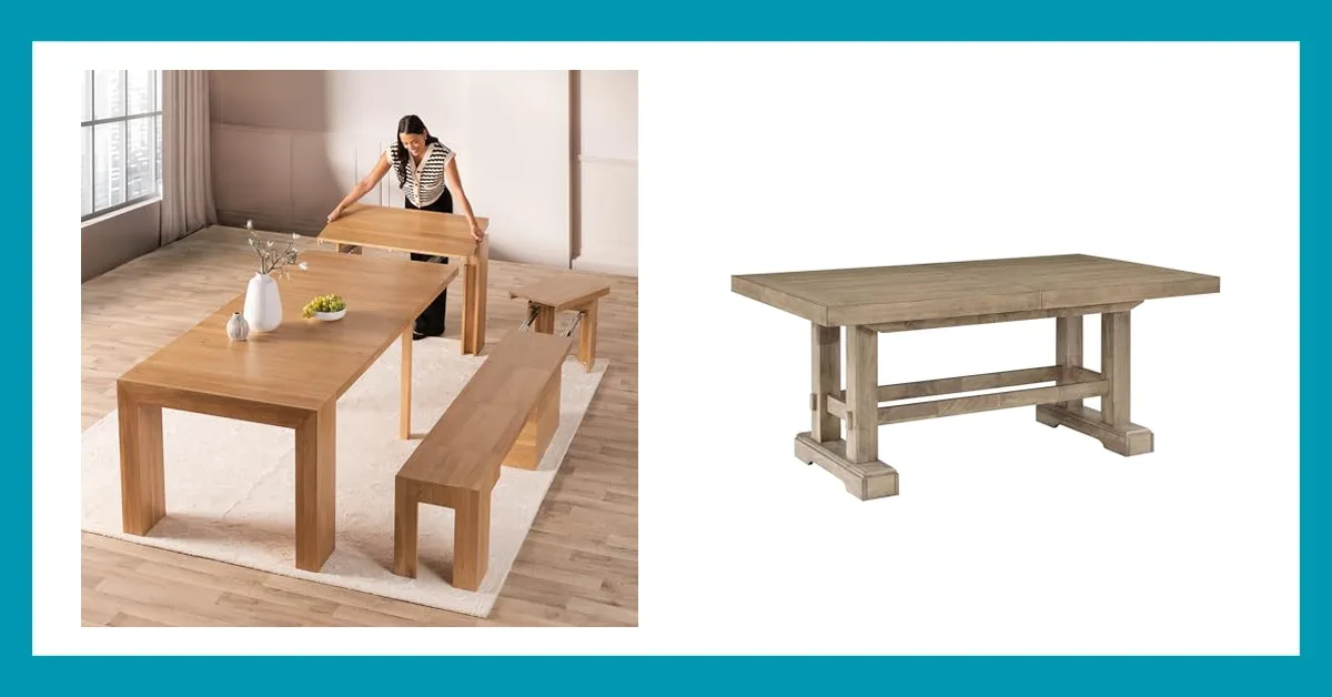 10 Stylish Picks for the Best Transitional Dining Room Tables